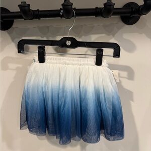 Blue Ombre Kids Skirt